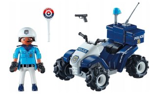 Playmobil Zestaw z figurką City Action 71092 Policyjny Speed Quad