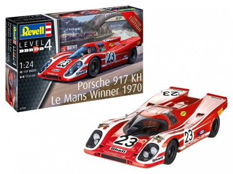 Revell Model plastikowy samochód Porsche 917K LEMANS Winne 1/24