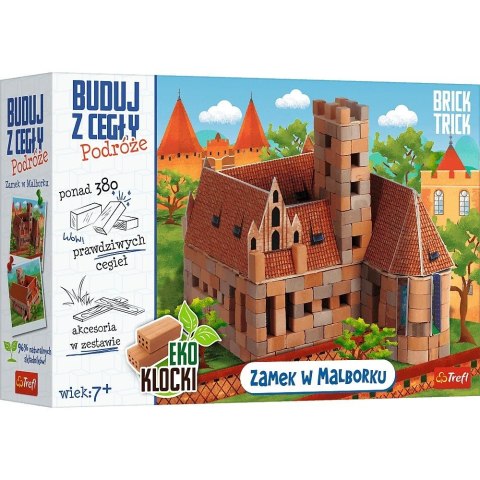 Trefl Klocki Brick Trick Malbork Podróże