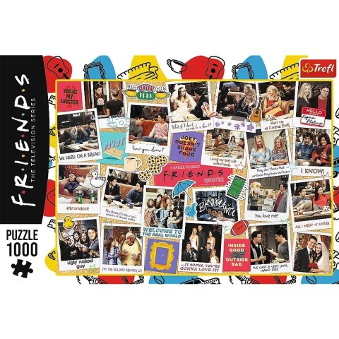 Trefl Puzzle 1000 elementów Przyjaciele Najlepsze momenty