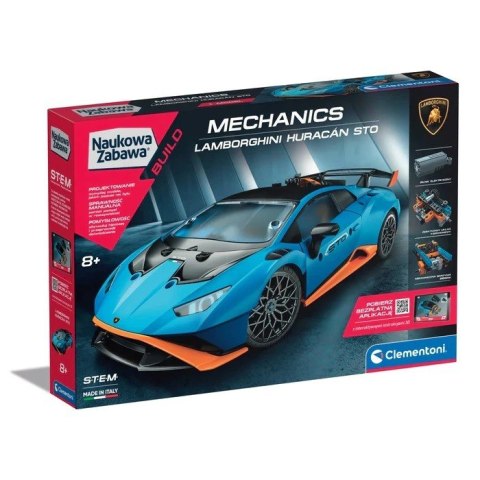 Clementoni Zestaw konstrukcyjny Laboratorium mechaniki Lamborghini