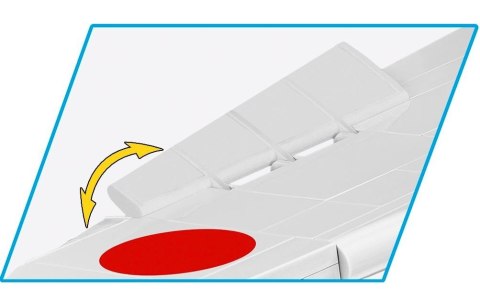 Cobi Klocki Klocki Mitsubishi A6M2 Zero-Sen
