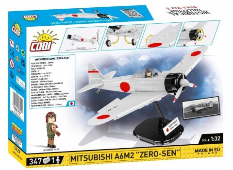 Cobi Klocki Klocki Mitsubishi A6M2 Zero-Sen