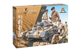 Italeri Model plastikowy Czołg I6592 1:35 CRUSADER Mk.III with BRITISH TANK CREW