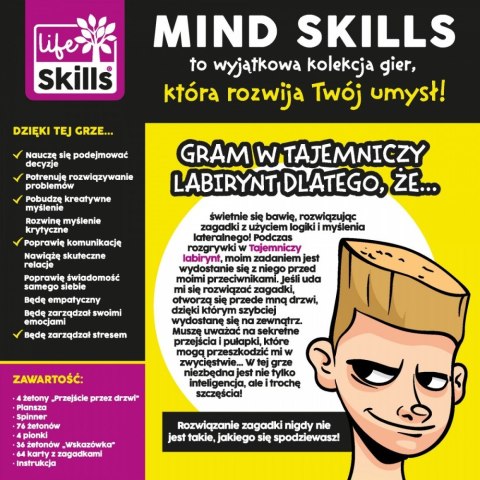 Lisciani Gra Mind Skills Tajemniczy labirynt