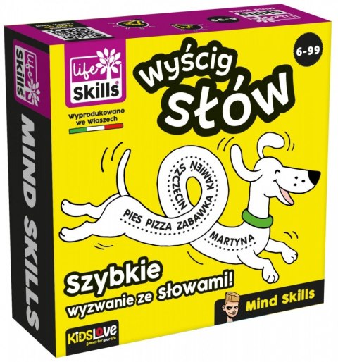 Lisciani Gra Mind Skills Wyścig słów