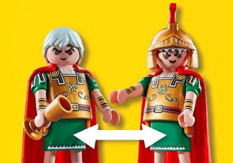 Playmobil Zestaw figurek Asterix 71015 Namiot dowódcy z generałami