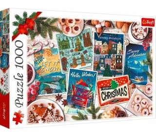 Trefl Puzzle 1000 elementów Zimowe wspomnienia