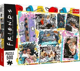 Trefl Puzzle 500 elementów Przyjaciele Kolaż