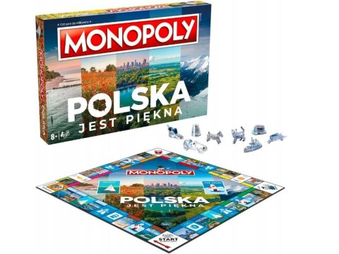 Winning Moves Gra Monopoly Polska jest piękna 2022