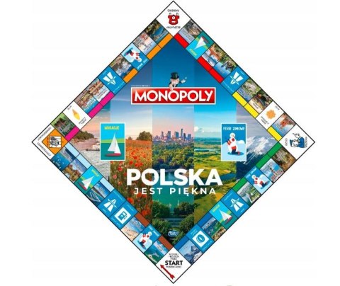 Winning Moves Gra Monopoly Polska jest piękna 2022