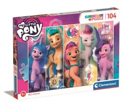 Clementoni Puzzle 104 elementy Super Kolor My Little Pony