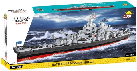 Cobi Klocki Klocki Historical Collection Battleship Missouri (BB- 63)