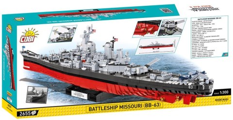 Cobi Klocki Klocki Historical Collection Battleship Missouri (BB- 63)