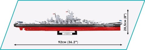 Cobi Klocki Klocki Historical Collection Battleship Missouri (BB- 63)