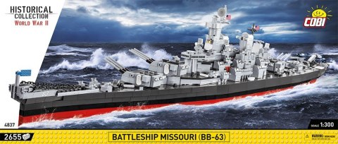 Cobi Klocki Klocki Historical Collection Battleship Missouri (BB- 63)