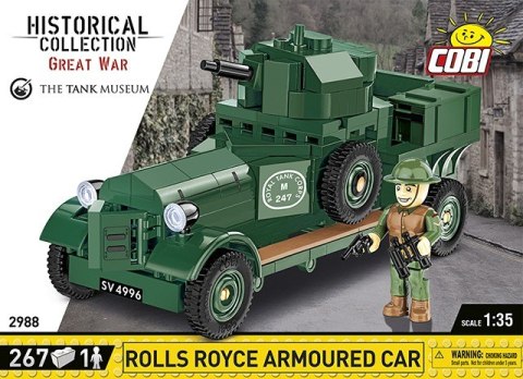 Cobi Klocki Klocki Historical Collection Rolls-Royce Armoured Car 1920 Pattern Mk I