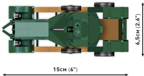 Cobi Klocki Klocki Historical Collection Rolls-Royce Armoured Car 1920 Pattern Mk I