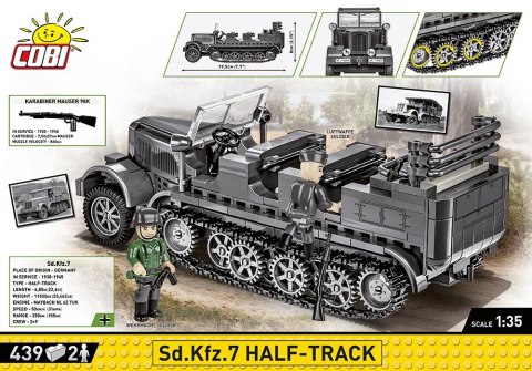 Cobi Klocki Klocki Historical Collection Sd.Kfz. 7 Half-Track