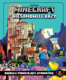 Harper Collins Książeczka Minecraft. Niesamowite bazy. Budowle pobudzające wyobraźnię