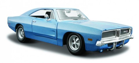 Maisto Model kompozytowy Dodge Charger R/T 1/25 niebieski