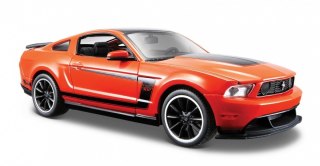 Maisto Model kompozytowy Ford Mustang Boss 302 1/24 pomarańczowy