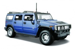 Maisto Model kompozytowy Hummer H2 SUV 2003 1/27 niebieski