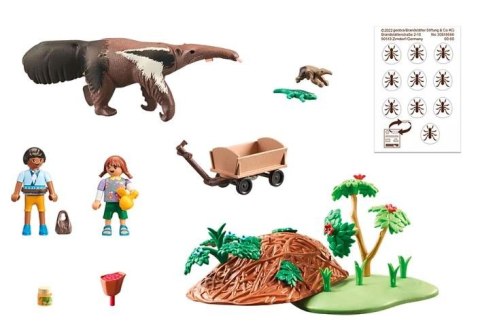 Playmobil Zestaw figurek Wiltopia 71012 Opieka nad mrówkojadem