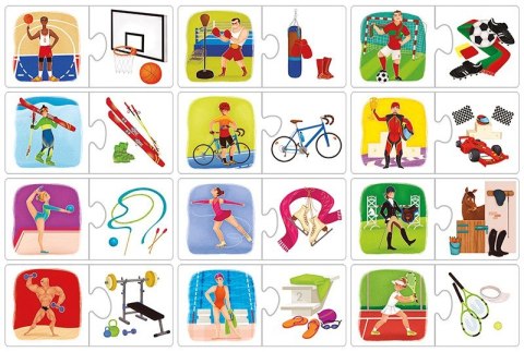 Adamigo Gra Sport i atrybuty - puzzle