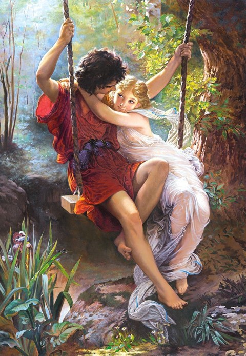 Castor Puzzle 1000 elementów Kopia: Wiosna Pierre-Auguste Cot