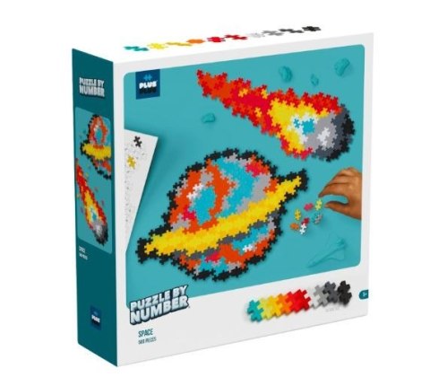 Dante Klocki Plus-Plus Puzzle po numerach - Kosmos 500 elementów