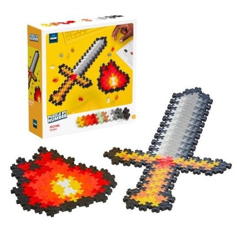 Dante Klocki Plus-Plus Puzzle po numerach - Przygoda 250 elementów