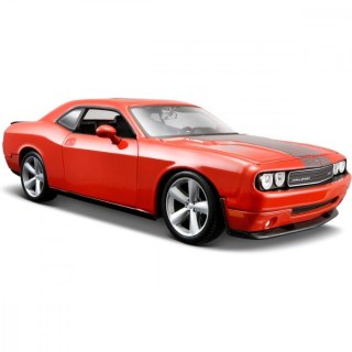 Maisto Model kompozytowy Dodge Challenger SRT8 2008 pomarańczowy 1/24