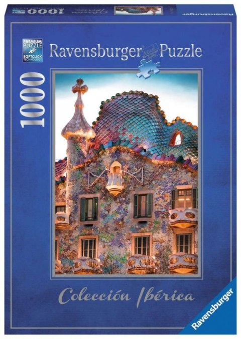 Ravensburger Polska Puzzle 1000 elementów Casa Batllo, Barcelona