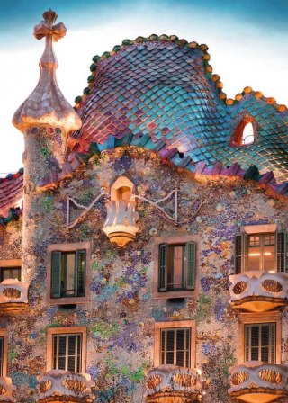 Ravensburger Polska Puzzle 1000 elementów Casa Batllo, Barcelona