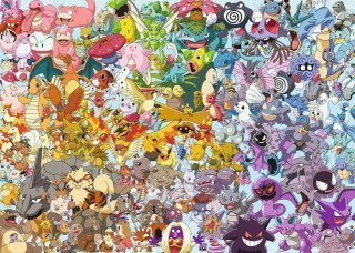 Ravensburger Polska Puzzle 1000 elementów Challenge Pokemon