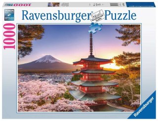 Ravensburger Polska Puzzle 1000 elementów Fidżi i kwitnąca wiśnia