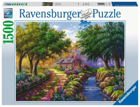 Ravensburger Polska Puzzle 1500 elementów Chatka nad rzeką