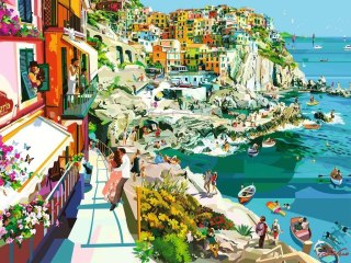 Ravensburger Polska Puzzle 1500 elementów Cinque Terre