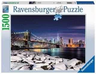 Ravensburger Polska Puzzle 1500 elementów Zima w Nowym Jorku