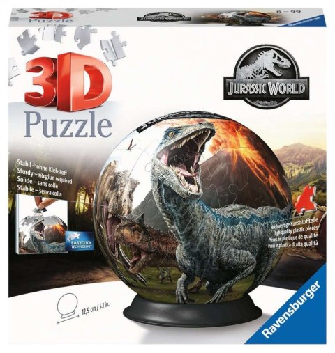 Ravensburger Polska Puzzle 73 elementów 3D Kula Jurassic World