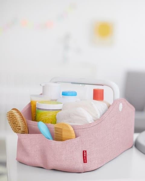 Skip Hop Organizer podróżny z lampką Heather Pink