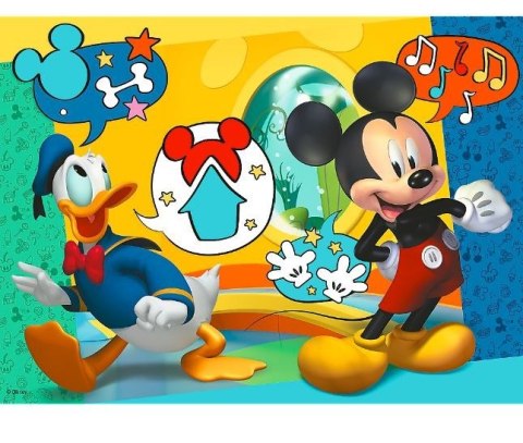 Trefl Puzzle 30 elementów Myszka Miki i Wesoły Domek Mickey