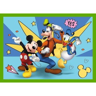 Trefl Puzzle 4w1 Mickey Wśród Przyjaciół