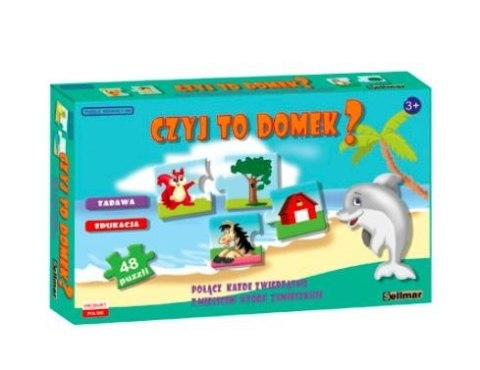 Abino Puzzle Sellmar Czyj to domek?