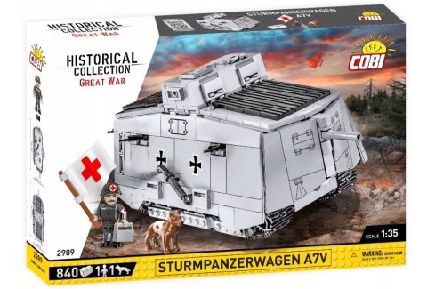 Cobi Klocki Klocki HC Great War Sturmpanzerwagen A7V 840 elementów