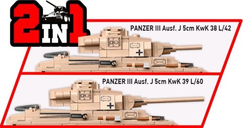 Cobi Klocki Klocki HC WWII Panzer III Ausf.J