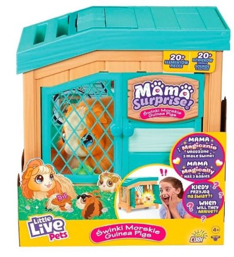 Cobi Maskotka Little Live Pets Mama Surprise Świnki Morskie