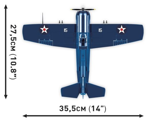 Cobi Klocki Klocki Historical Collection F4F Wildcat- Northrop Grumman