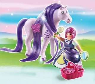 Playmobil Zestaw figurek Princess 6167 Konik do czesania Viola